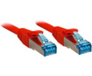 LINDY 47169 RJ45 Câble réseau, câble patch CAT 6a S/FTP 15.00 m rouge 1 pc(s)