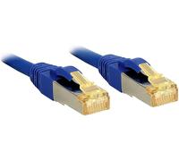 LINDY 47279 RJ45 Câble réseau, câble patch CAT 6a (câble brut CAT 7) S/FTP 2.00 m bleu contacts dorés 1 pc(s)