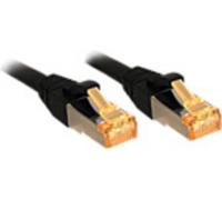 LINDY 47309 RJ45 Câble réseau, câble patch CAT 6 S/FTP 2.00 m noir feuille de blindage 1 pc(s)