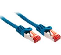 LINDY 47355 RJ45 Câble réseau, câble patch CAT 6 S/FTP 3.00 m bleu 1 pc(s)