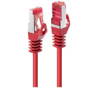 LINDY Câble réseau Basic Cat.6 S/FTP, Rouge, 0,5m
