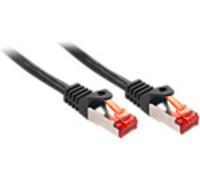 LINDY 47375 RJ45 Câble réseau, câble patch CAT 6 S/FTP 3.00 m noir 1 pc(s)