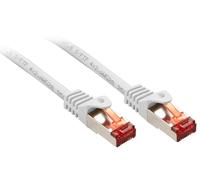 Lindy 47388 Câble Basic Cat6 S/FTP, blanc, 10m de cordon de brassage