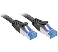 LINDY 47420 RJ45 Câble réseau, câble patch CAT 6a S/FTP 20.00 m noir 1 pc(s)