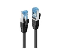 Lindy 47421 25m Cat6a S/FTP (S-STP) Noir Câble réseau Lindy