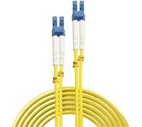 LINDY 47455 fibre optique FO Câble de raccordement [1x LC mâle - 1x LC mâle] 9/125 µ Singlemode OS2 15.00 m