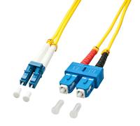 Lindy 47475 Câble InfiniBand/fibre optique 15 m LC SC jaune
