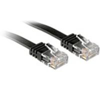 LINDY 47522 RJ45 Câble réseau, câble patch CAT 6 U/UTP 2.00 m noir 1 pc(s)