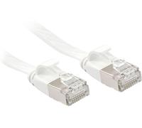 LINDY 47545 RJ45 Câble réseau, câble patch CAT 6a U/FTP 10.00 m blanc 1 pc(s)