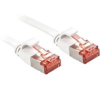 LINDY 47565 RJ45 Câble réseau, câble patch CAT 6 U/FTP 10.00 m blanc 1 pc(s)
