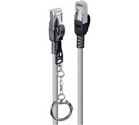 LINDY 47609 RJ45 Câble réseau, câble patch CAT 6a S/FTP 20.00 m gris 1 pc(s)