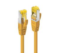 Lindy Câble réseau 47661 Cat7 S/FTP (S-STP) Orange 0,5 m