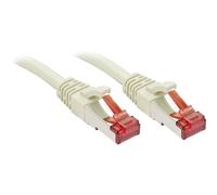 LINDY 47706 RJ45 Câble réseau, câble patch CAT 6 S/FTP 5.00 m gris avec cliquet