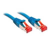 LINDY 47724 RJ45 Câble réseau, câble patch CAT 6 S/FTP 15.00 m bleu G
