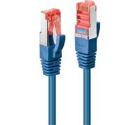 Lindy 47726 Câble Cat6 S/FTP, bleu, 30m de cordon de brassage