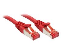 Lindy Câble réseau Cat.6 S/FTP, cuivre, 250MHz, Rouge, 1,5m