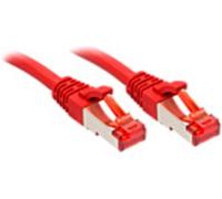 LINDY 47740 RJ45 Câble réseau, câble patch CAT 6 S/FTP 20.00 m rouge 1 pc(s)