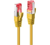 Lindy 47769 Câble Cat6 S/FTP, jaune, 15m de cordon de brassage