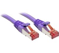 LINDY 47829 RJ45 Câble réseau, câble patch CAT 6 S/FTP 15.00 m violet avec cliquet dencastrement 1 pc(s)