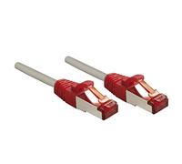 Lindy Câble inverseur CrossOver Cat.6e RJ-45 mâle-mâle 10 m S/FTP PiMF Gris sans crochet