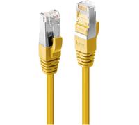 LINDY 47868 RJ45 Câble réseau, câble patch CAT 6a S/FTP 10.00 m jaune 1 pc(s)