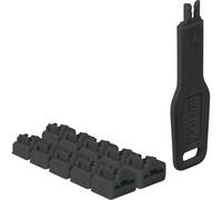 Lindy Verrous de ports RJ45 – 10 pièces – avec clé – noir