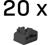 LINDY 47892 Serrures de port RJ45 noir
