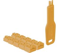 Lindy Verrous de ports RJ45, 10 pièces avec clé, Orange