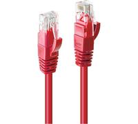 Lindy 48034 Câble de réseau Rot 3 m Cat6 U/UTP (UTP)
