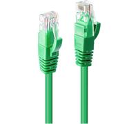 LINDY 48055 RJ45 Câble réseau, câble patch CAT 6 U/UTP 30.00 m vert 1 pc(s)
