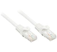 LINDY 48202 RJ45 Câble réseau, câble patch CAT 6 U/UTP 1.00 m blanc