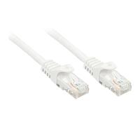 LINDY 48207 RJ45 Câble réseau, câble patch CAT 6 U/UTP 10.00 m blanc 1 pc(s)