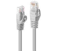 LINDY 48363 RJ45 Câble réseau, câble patch CAT 5e U/UTP 2.00 m gris