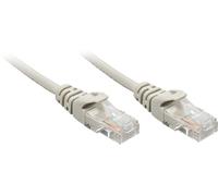 LINDY 48366 RJ45 Câble réseau, câble patch CAT 5e U/UTP 7.50 m gris 1 pc(s)