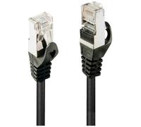 LINDY 48384 RJ45 Câble réseau, câble patch CAT 5e F/UTP 5.00 m noir 1 pc(s)