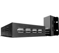 LINDY 50m 4 Port USB 2.0 Cat.5 Extender RJ45 Extendeur USB câble réseau RJ45 50 m