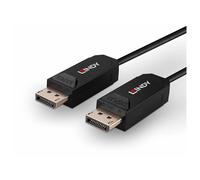 LINDY 50m Fibre Optic Hybrid DP 2.0 UHBR10 Cable