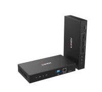 Lindy 5km Fibre Optique HDMI 4K60 KVM USB 2.0, RS-232 & IR Extender, 874615 (USB 2.0, RS-232 & IR Extender)