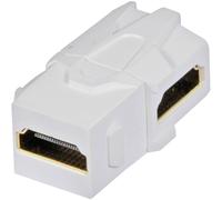 LINDY 60490 HDMI Adaptateur [1x HDMI femelle - 1x HDMI femelle] blanc