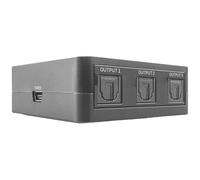 LINDY 70480 3 ports Répartiteur Toslink noir
