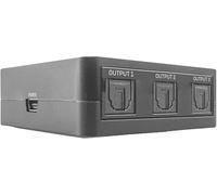 LINDY 70480 3 ports Répartiteur Toslink noir