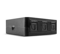 LINDY 70480 3 ports Répartiteur Toslink noir Noir G