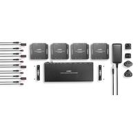 Lindy 70m Cat.6 4 Port 4K HDMI & IR Splitter Extender, 3840x2160, Power over Cab