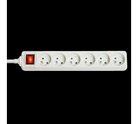 Multiprise LINDY 73126 blanc fiche mâle 1 pc(s)