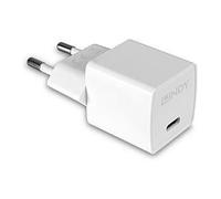 LINDY 20W Type C PD Charger EU Plug