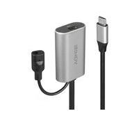 Lindy Active Extension Cable - câble d'extension USB de type-C - 5 m