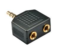 Lindy Adaptateur Audio Jack 3,5mm M vers 2x3,5mm F