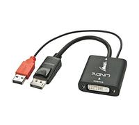 LINDY Adaptateur convertisseur DVI-D vers DisplayPort - Noir