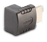 Lindy - Adaptateur HDMI femelle vers HDMI mâle coudé à 90 dégrés vers le bas