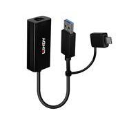 Lindy - adaptateur réseau - USB 3.2 Gen 1 - Gigabit Ethernet x 1